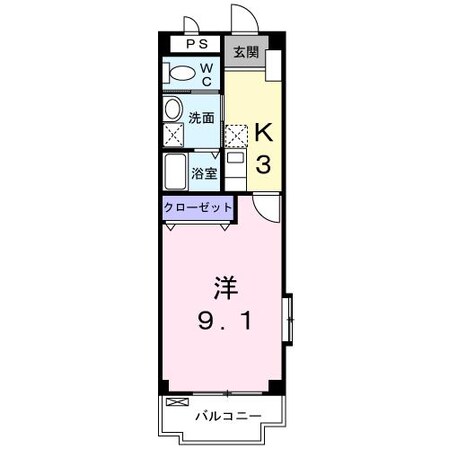 ボニートの物件間取画像